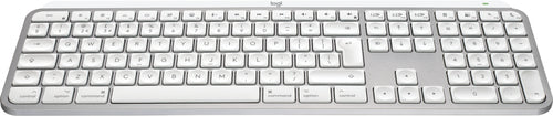 Logitech MX Keys S for Mac keyboard Office RF Wireless + Bluetooth QWERTY UK English Aluminium, White Logitech MX Keys S for Mac keyboard Office RF Wireless + Bluetooth QWERTY UK English Aluminium, White